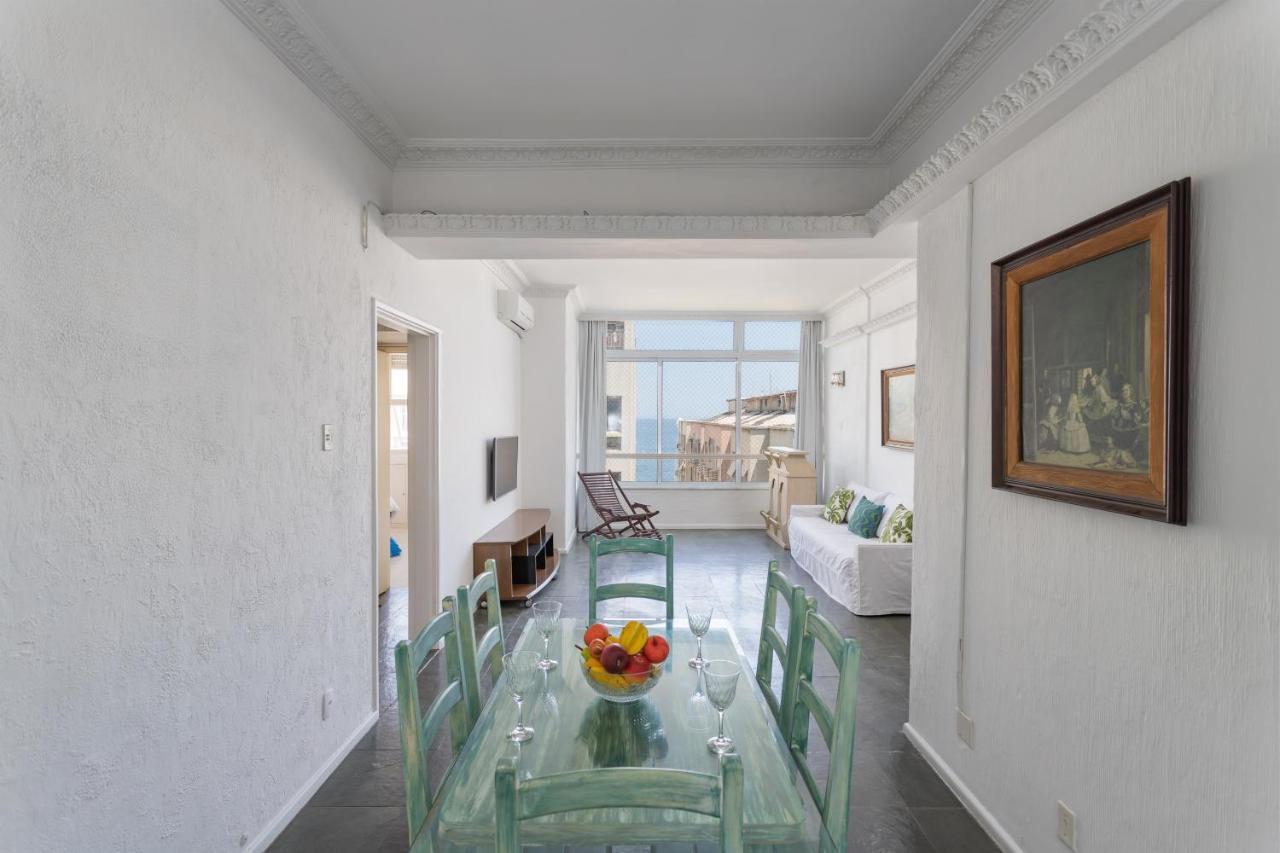 Apartament Grande Copa Vista Mar Rio de Janeiro Zewnętrze zdjęcie